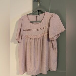 Pink blouse